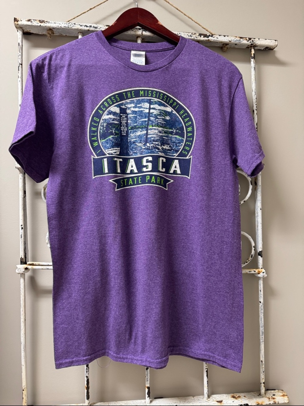 Itasca State Park Purple Graphic Tee